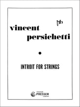 Introit for Strings Orchestra sheet music cover